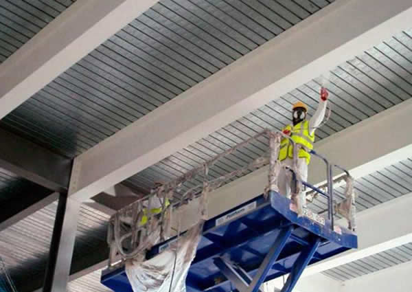 Pinturas intumescentes para estructuras